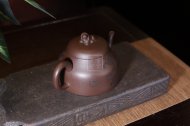 《清饮》宜兴紫砂壶助理工艺美术师手工紫泥创新泡茶壶茶具