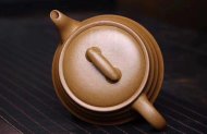 《步步高升》宜兴紫砂壶工艺美术师手工黄金段茶壶