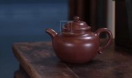 《大亨莲子》宜兴紫砂壶工艺美术员手工紫泥莲子茶壶具