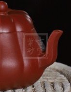 《小菱花》宜兴紫砂壶茶具泡茶壶工艺美术师手工朱泥菱花