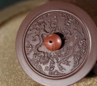 《龙凤呈祥》宜兴紫砂壶全手工茶壶茶具紫泥