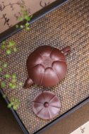 《荷趣》宜兴紫砂壶助理工艺美术师手工茶壶茶具紫泥