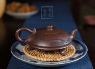 《神灯壶》创新壶茶具茶壶宜兴手工紫砂壶底槽青