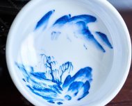 山水静心杯