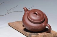 《仿古如意》宜兴紫砂壶茶壶仿古如意茶具全手工清水泥