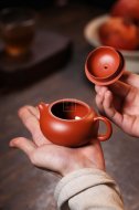 《扁西施》紫砂壶宜兴实力派名家手工小煤窑朱泥西施泡茶壶茶壶