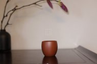 《荷塘清趣品茗杯》宜兴大红袍手工紫砂壶茶具