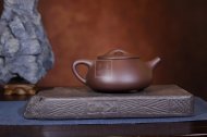《景舟石瓢》宜兴黄龙山紫泥紫砂壶茶具石瓢