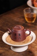 《剑流高瓢套组》宜兴紫砂壶民间艺人纯手工底槽青石瓢茶壶茶杯茶具