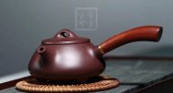 《唐羽·石瓢》宜兴黄龙山紫泥实力派名家全手工收藏把玩茶具