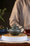 《心经笑樱》宜兴紫砂壶工艺美术师手工顶级民国绿泡茶壶礼品笑樱