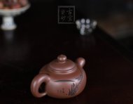 《汲泉》宜兴紫砂壶汲泉助理工艺美术师手工底槽青泡茶壶具