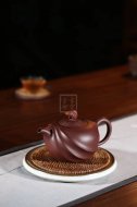 《博海浪击》宜兴紫砂壶工艺美术师手工茶壶紫泥创新壶