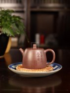《汉铎》汉铎宜兴紫砂壶纯手工助理工艺美术师茶壶玉砂料