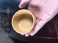 《黄金段泥小杯2》宜兴紫砂壶手工黄金段泥茶壶茶具
