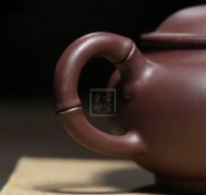 《禅竹壶》宜兴紫砂壶助理工艺美术师手工名家家用礼品茶具套装紫泥