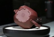 《福临八方》宜兴紫砂壶工艺美术师手工紫泥福缘八方泡茶壶茶具