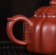 《筋纹德钟》宜兴紫砂壶全手工茶壶大红袍德钟
