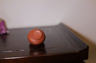 《大红袍品茗杯》宜兴紫砂壶全手工茶壶名师老师大红袍
