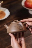《石瓢》宜兴紫砂壶实力派名家原矿石瓢紫砂茶具青段壶