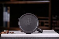 《鱼乐》茶具茶壶宜兴手工紫砂壶乌金泥