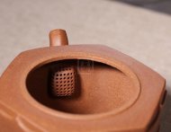 《八方来财》宜兴紫砂壶工艺美术师手工金降坡泥泡茶壶茶具八方