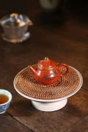 《剑流高潘》宜兴紫砂壶潘壶手工大红袍泡茶壶具