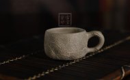 《带把供春杯》宜兴紫砂壶手工段泥泡茶壶茶具