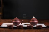 《乐道套组》紫砂壶宜兴紫砂纯手工底槽青茶具泡茶