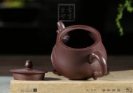《秀竹壶》宜兴名家紫砂壶助理工艺美术师手工紫泥泡茶壶茶具家用套装