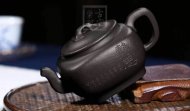 《静思》纯手工紫砂壶工艺美术师全手工宜兴金降破还原烧茶壶名家花器