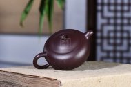 《玉乳》宜兴紫砂壶实力派名家手工紫泥圆珠茶壶
