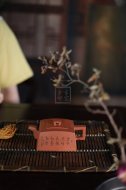 《云卷飞泉》宜兴紫砂壶高级工艺美术师手工降坡泥降坡泥茶壶茶具四方