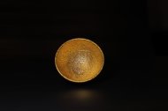 《紫砂鎏金杯》宜兴紫砂壶实力派名家纯手工泡茶壶茶具紫砂/鎏金