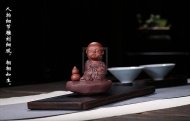 《葫芦和尚》宜兴紫砂壶民间艺人手工紫泥泡茶壶礼品