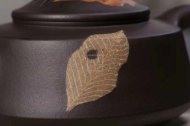 《金枝玉叶》宜兴名家工艺美术师全手工石黄泥紫砂壶家用功夫茶具套装