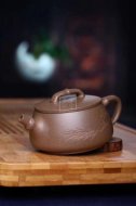 《竹节石瓢》宜兴紫砂壶茶壶石瓢茶具全手工段泥