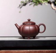 《一言九鼎》优质紫红泥清全手工周国芳老师作品收藏精品