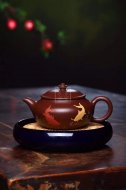 《年年有余》宜兴紫砂壶实力派老师手工茶壶茶具黄龙山大红袍