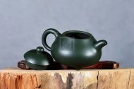 《三足乳丁》民国绿清全手工老师作品收藏乳鼎