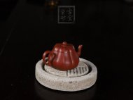 《小菱花》宜兴紫砂壶茶具泡茶壶工艺美术师手工朱泥菱花