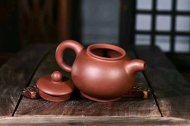 《德福》宜兴紫砂壶陈顺培原矿玉砂料全手工茶壶