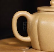 《菊蕾》宜兴紫砂壶助理工艺美术师手工标本级本山段泥泡茶壶菊蕾茶具