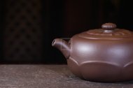 《梵莲》宜兴紫砂壶工艺美术师手工茶壶紫泥