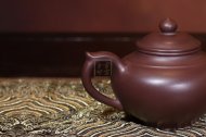 《笑樱》宜兴笑樱紫砂助理工艺美术师胡小香手工紫泥泡功夫茶壶套壶