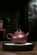 《八面威风》宜兴紫砂壶工艺美术师手工紫泥创新壶