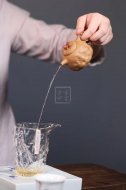 《灵芝供春》宜兴紫砂壶民间艺人全手工段泥粉饰朱泥浆供春泡茶壶茶具