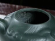 《云龙》宜兴紫砂壶高级工艺美术师手工民国绿泡茶壶鱼化龙茶具