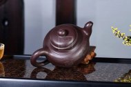 《华容壶》宜兴紫砂壶高级工艺美术师手工红砂紫泥容天泡茶壶茶具
