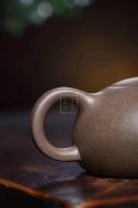 《金瓜玉乳》宜兴紫砂壶手工青段石瓢泡茶壶茶具